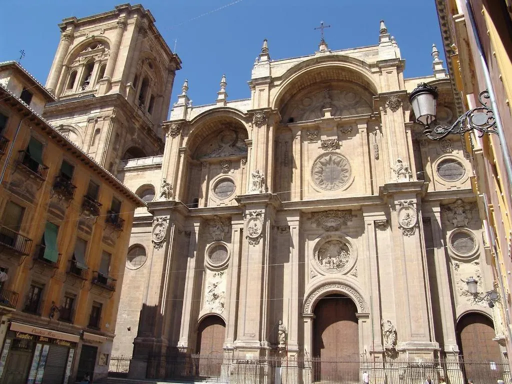 아파트 Apartamentos Caballerizas Granada Con Parking Gratuito En Pleno Centro 스페인